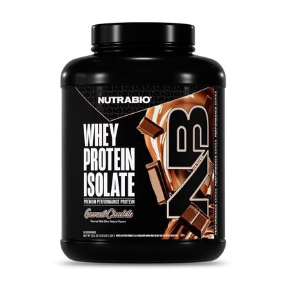 Whey Protein Powder Isolate Supplement – 25G of Protein per Scoop with Complete Amino Acid Profile - Soy and Gluten Free Protein Powder - 50 Servings