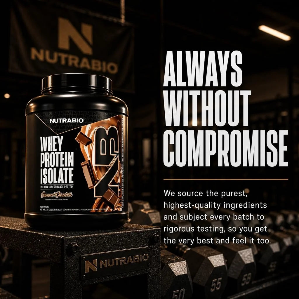 Whey Protein Powder Isolate Supplement – 25G of Protein per Scoop with Complete Amino Acid Profile - Soy and Gluten Free Protein Powder - 50 Servings