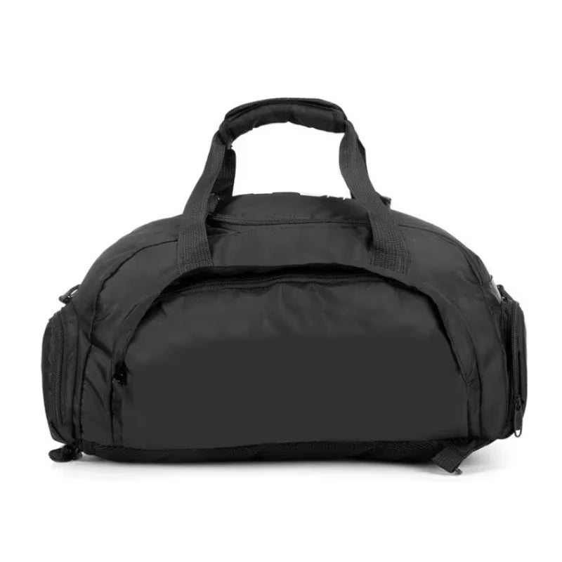 T60 Waterproof Gym Sports Bag for Men and Women - Molle Fitness Training Backpack and Multifunctional Travel Luggage Shoulder Handbag